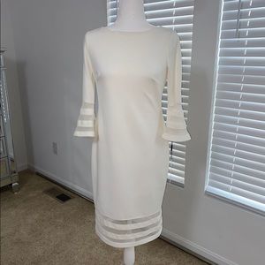 White Calvin Klein Dress with tag still attached